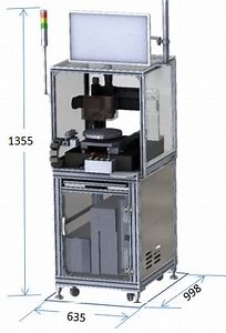 コンパクトなデザインにより、フットプリント1m x 1mを実現しました。